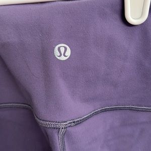 LULULEMON COTTON PURPLE LEGGINGS